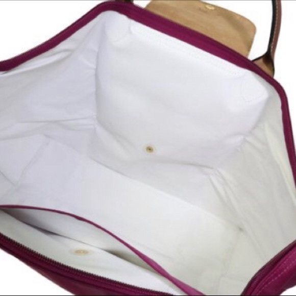 {firm} Longchamp Small Le Pliage Tote - Picture 3 of 7